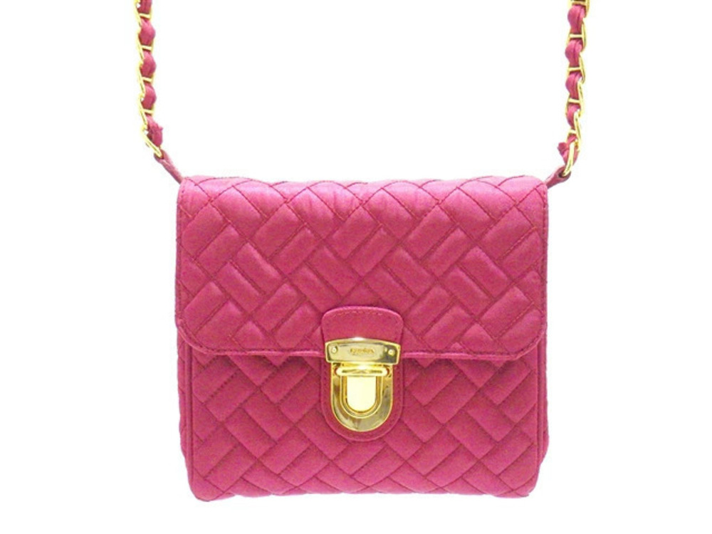 Prada Chain Shoulder Bag Pink